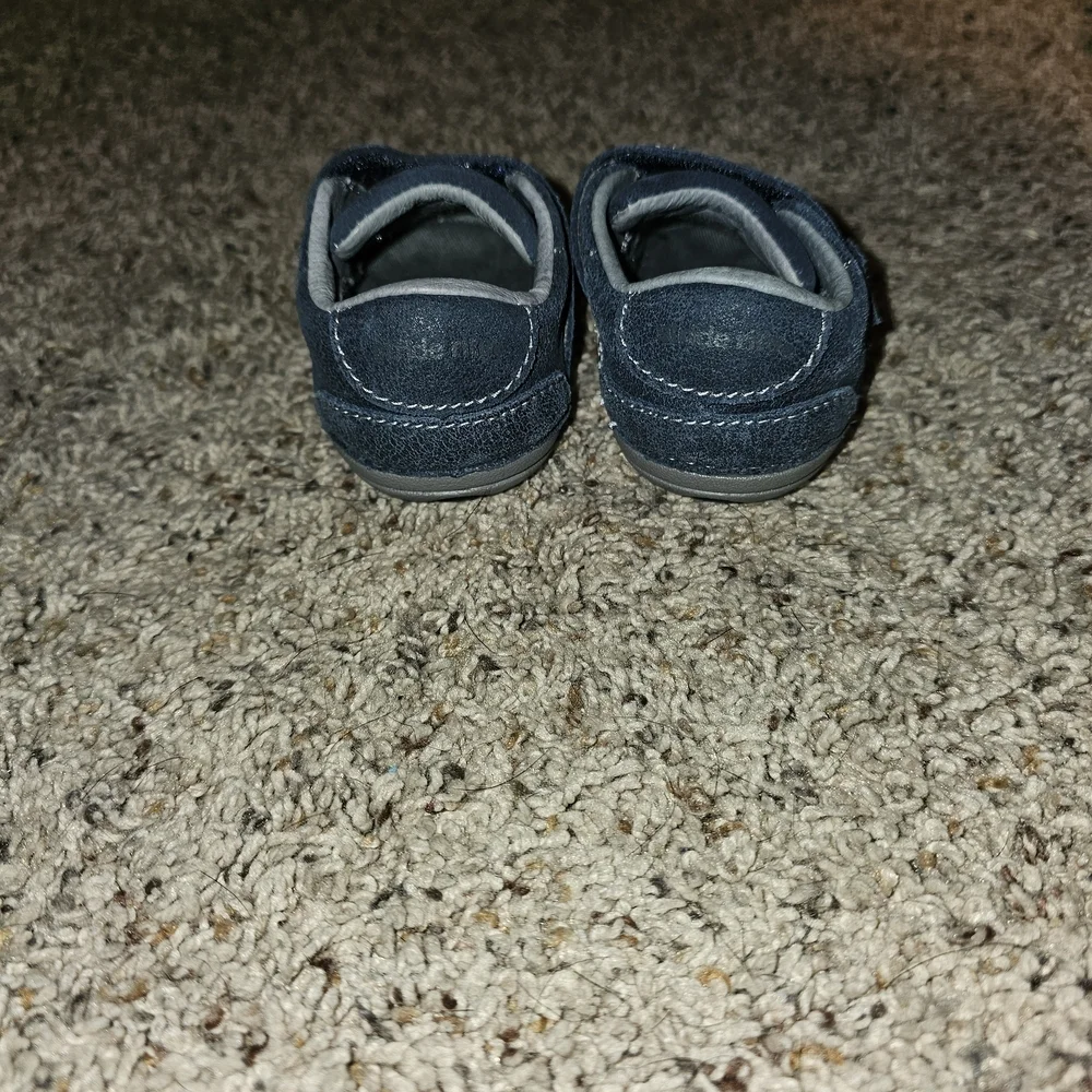 Stride Rite Blue Baby Shoes